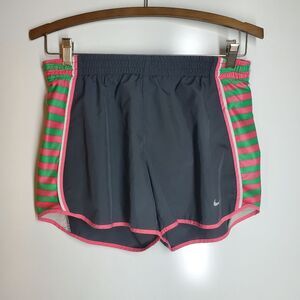 Nike Dri-Fit Pink, Green, and Black Shorts.  Size S.